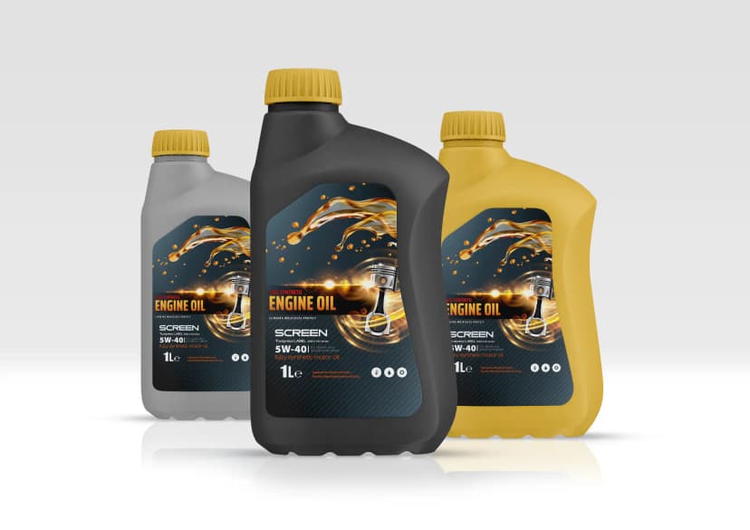 Food & Beverage label example 3
